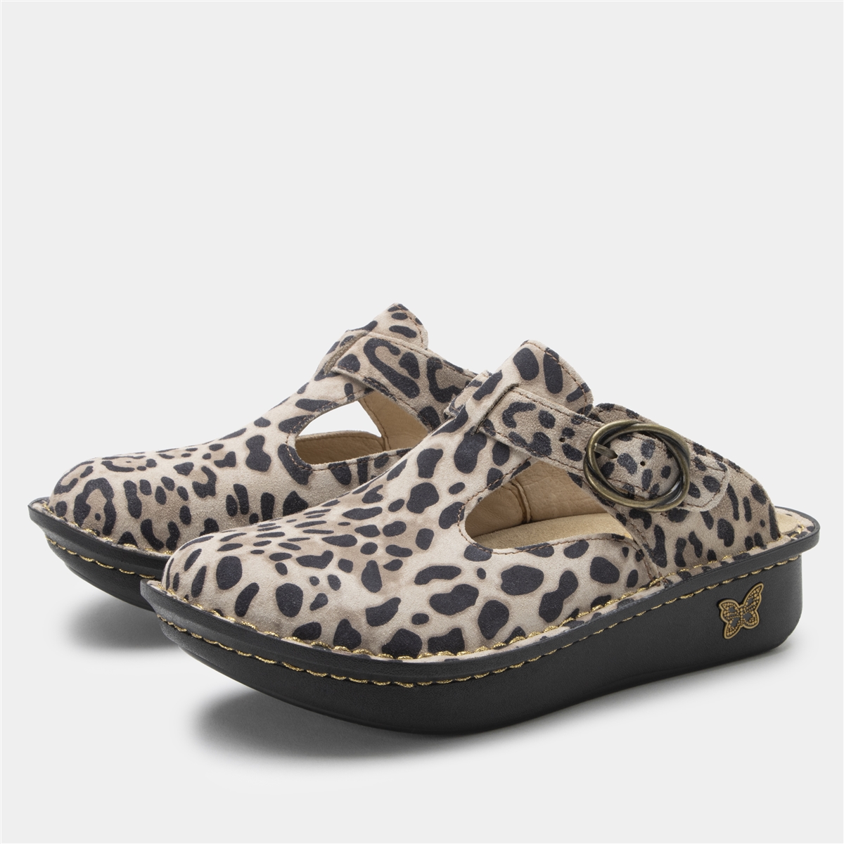 Alegria leopard cheap print shoes