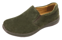 Alegria Shoes - Aaron Olive Suede