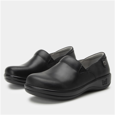 Shiny black clearance nursing clogs