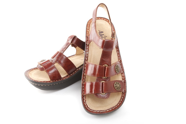 Alegria Shoes - Kleo Brown Pullup