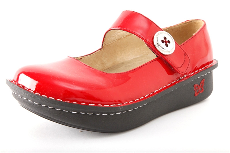 red alegria shoes