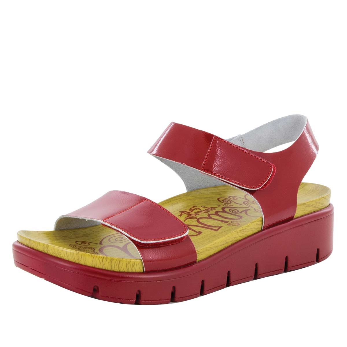 Alegria Shoes - Playa Duo Red Patent